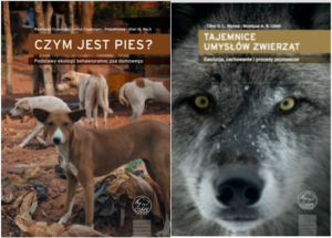 Książka "Czym jest pies" oraz "Tajemnice umysłów zwierząt"