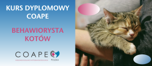 KURS DYPLOMOWY COAPE NADAJĄCY KWALIFIKACJE BEHAWIORYSTY KOTÓW